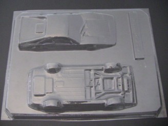 3016 Ferrari 3D Car Chocolate Candy Mold